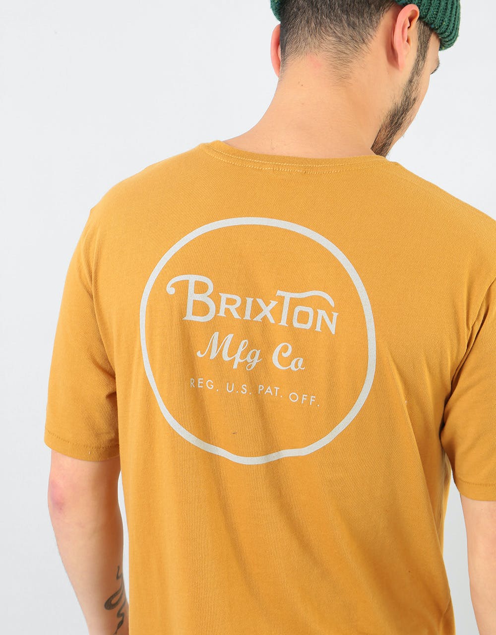 Brixton Wheeler II Premium T-Shirt - Maize