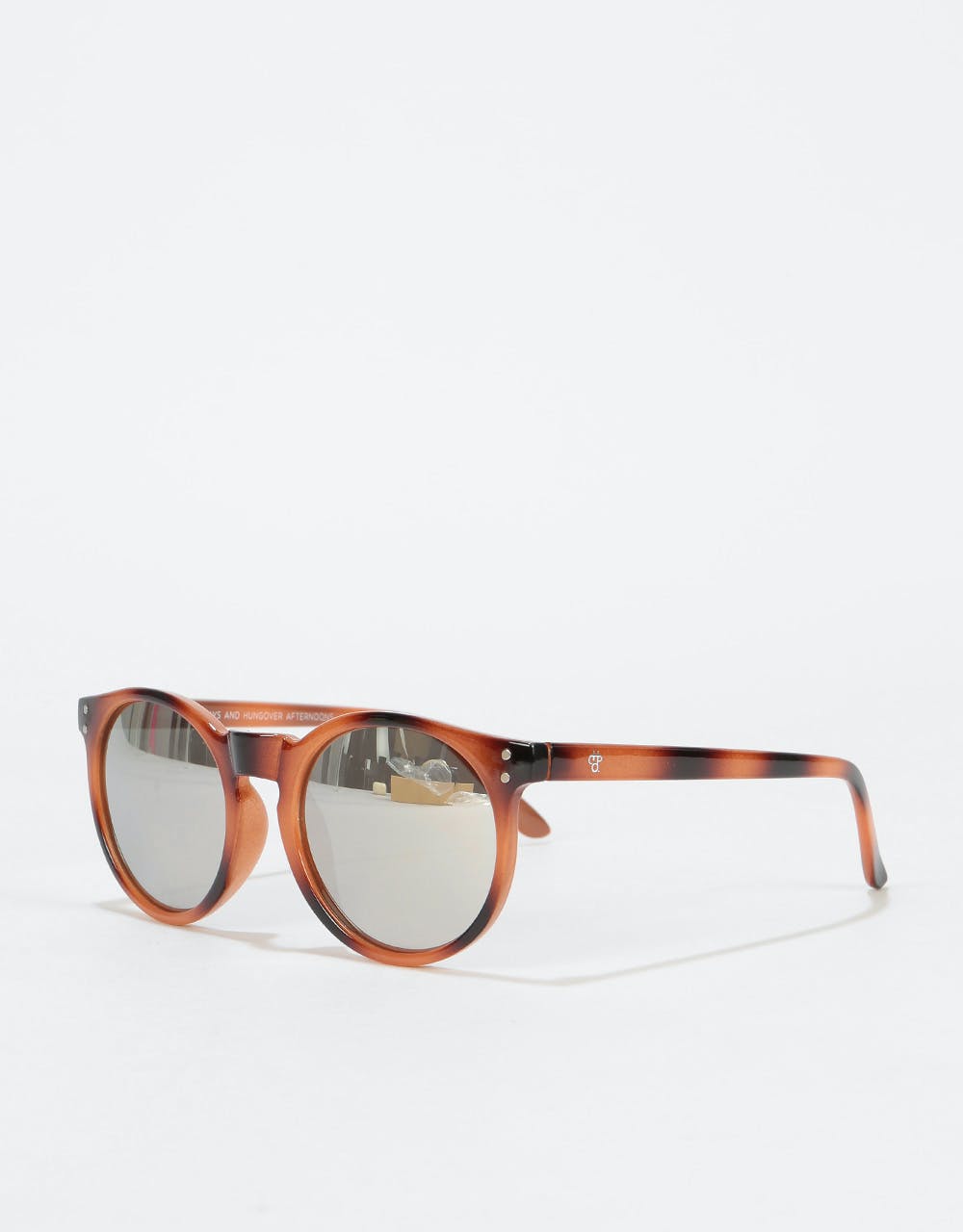 CHPO Trestles Sunglasses - Brown/Silver Mirror