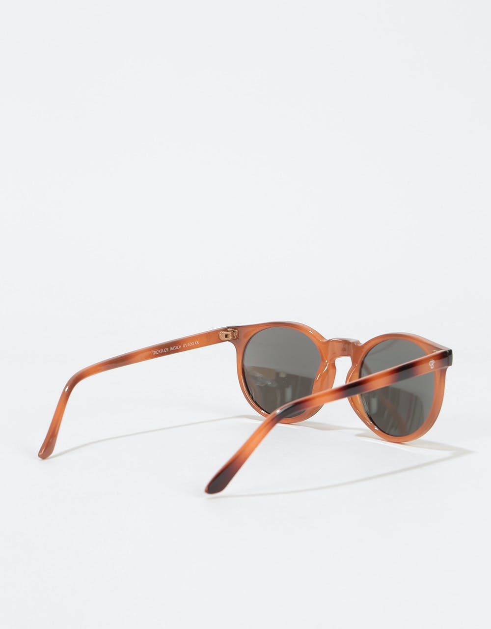 CHPO Trestles Sunglasses - Brown/Silver Mirror