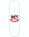 Sex Logo Skateboard Deck - 8"