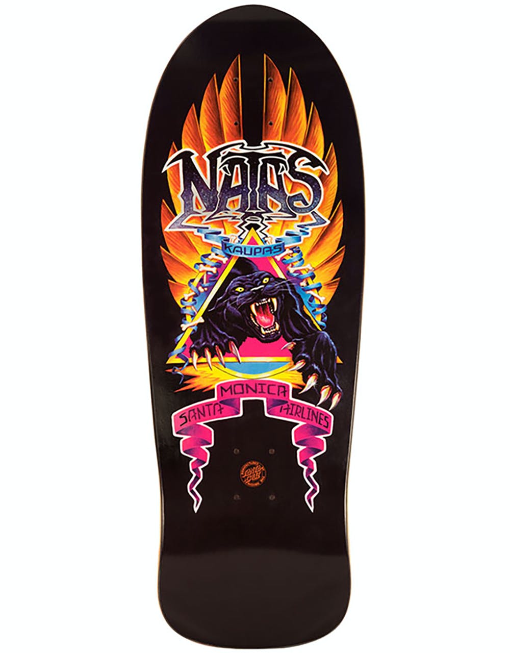 Santa Cruz Natas Panther Reissue Redux Skateboard Deck - 10.53"