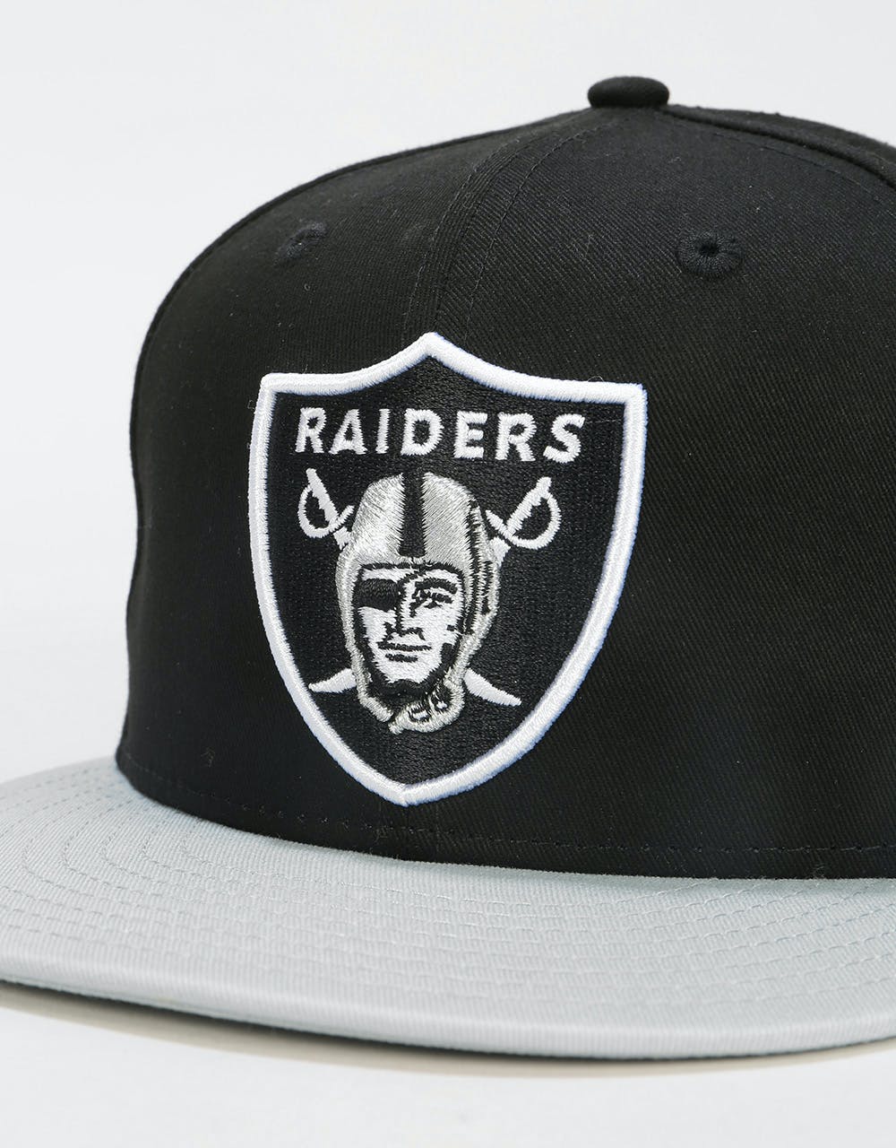 New Era 9Fifty NFL Oakland Raiders Cotton Block Snapback Cap - Black/G