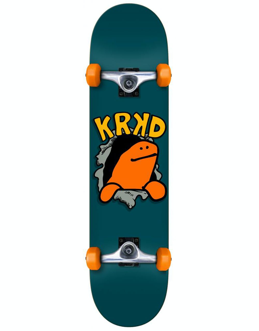 Krooked Shmoo Face First Complete Skateboard - 7.38"