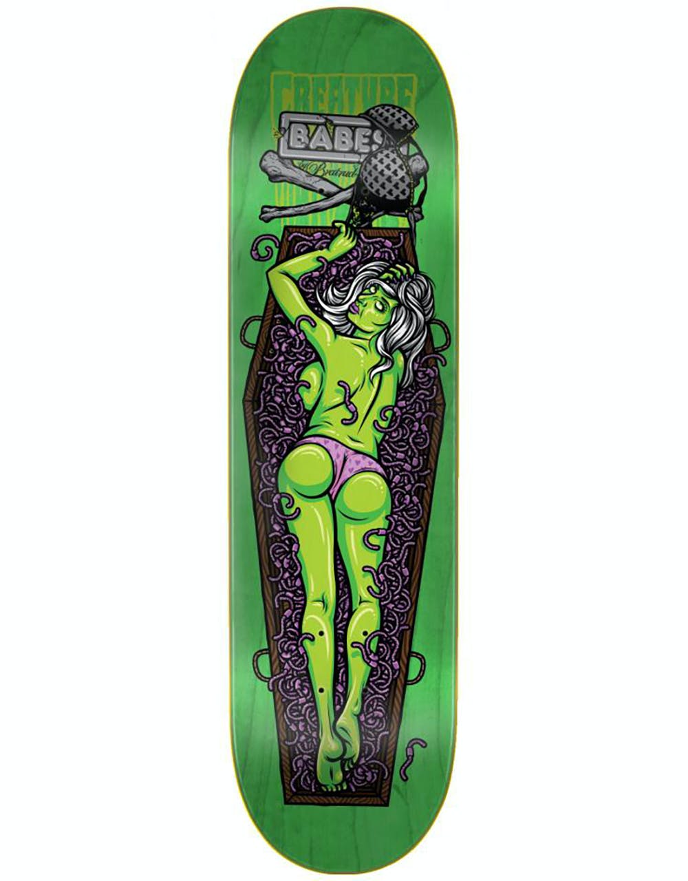 Creature Babes III Skateboard Deck - 8.25"