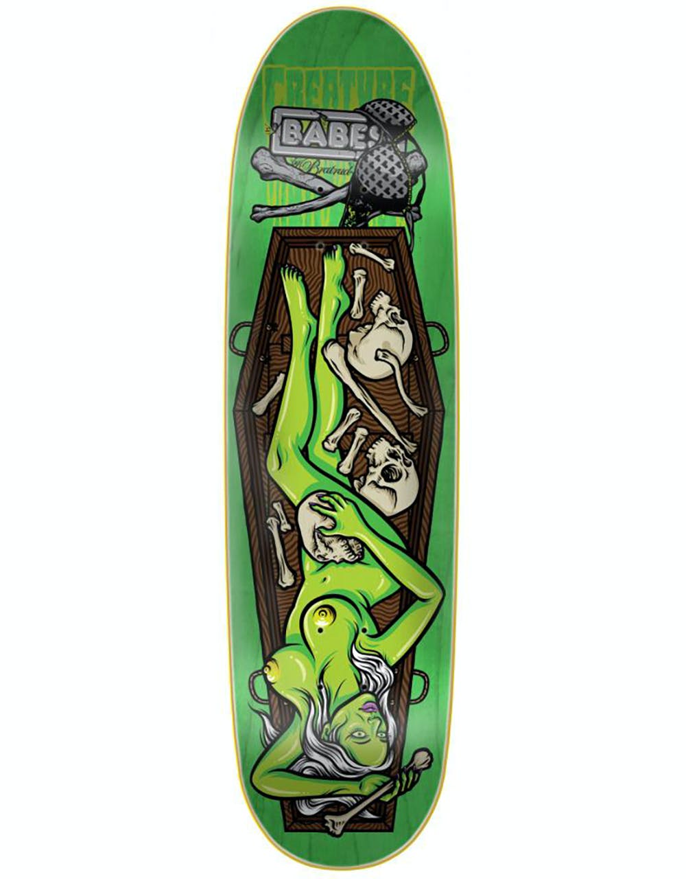 Creature Babes III Skateboard Deck - 8.8"