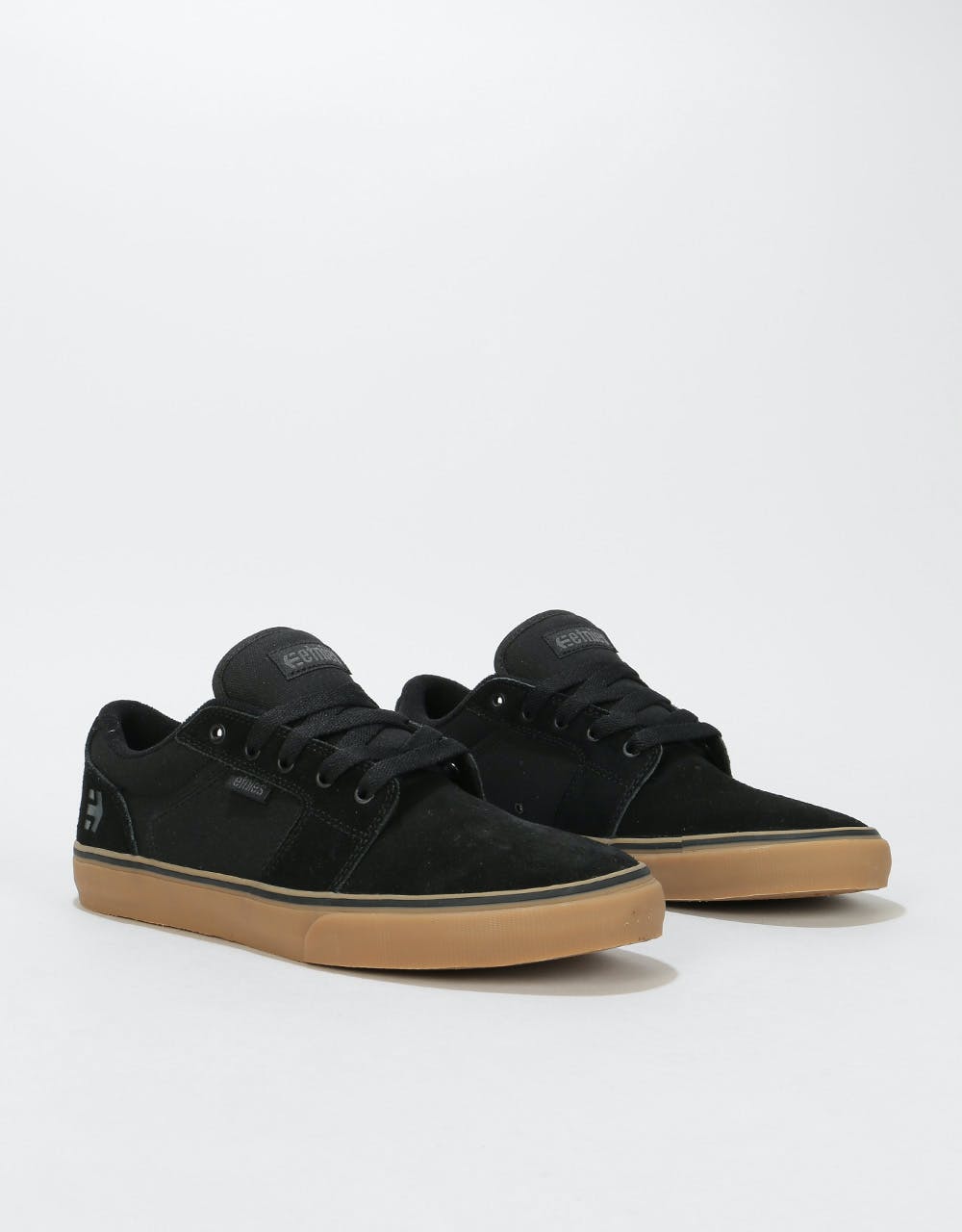 Etnies Barge LS Skate Shoes - Black/Gum/Grey