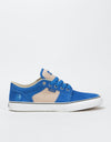 Etnies Barge LS Skate Shoes - Blue/Tan