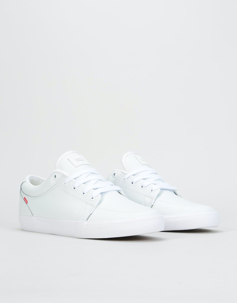 Globe GS Skate Shoes - White/White