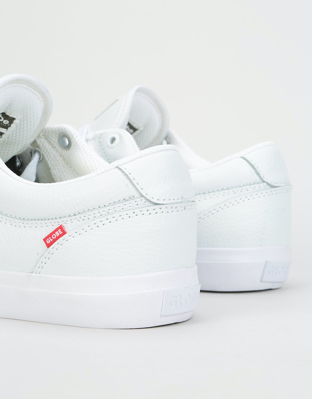 Globe GS Skate Shoes - White/White