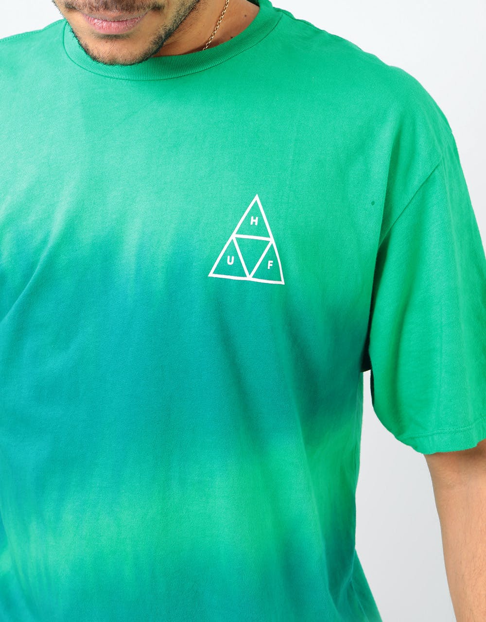 HUF Sky Wash T-Shirt - Quetzal Green