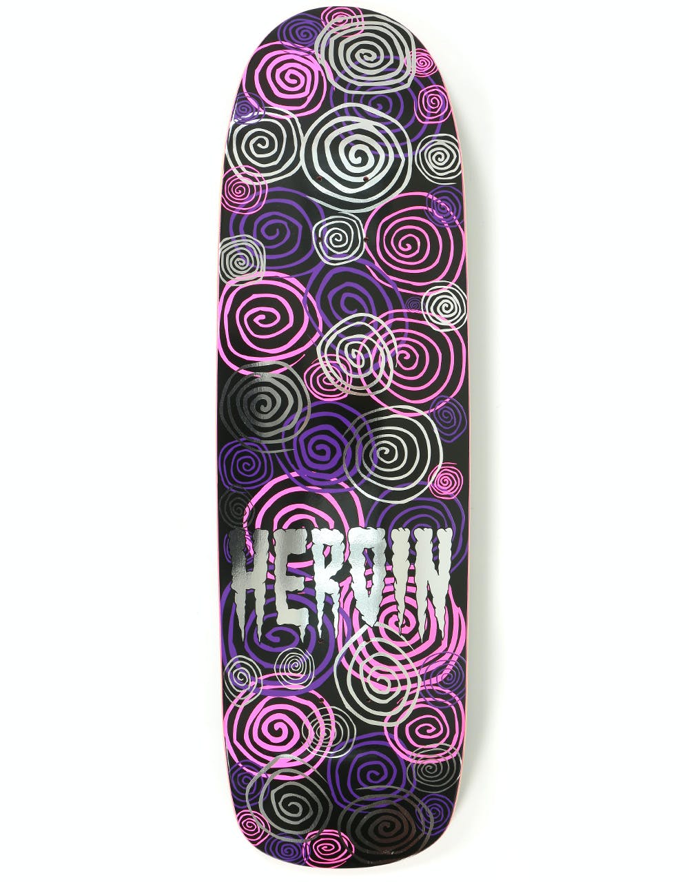 Heroin Spiral 'Black Summer' Skateboard Deck - 8.88"