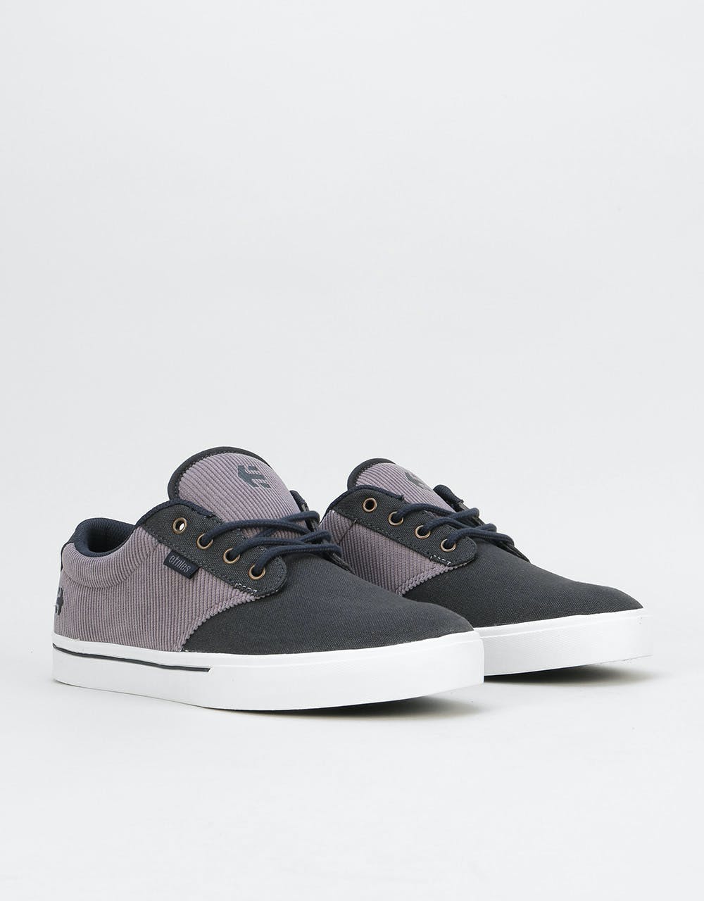 Etnies Jameson 2 Eco Skate Shoes - Navy/Grey/Gold