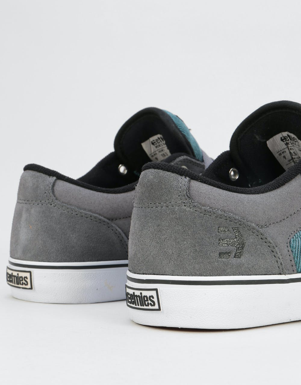Etnies Barge LS Skate Shoes - Grey/Blue