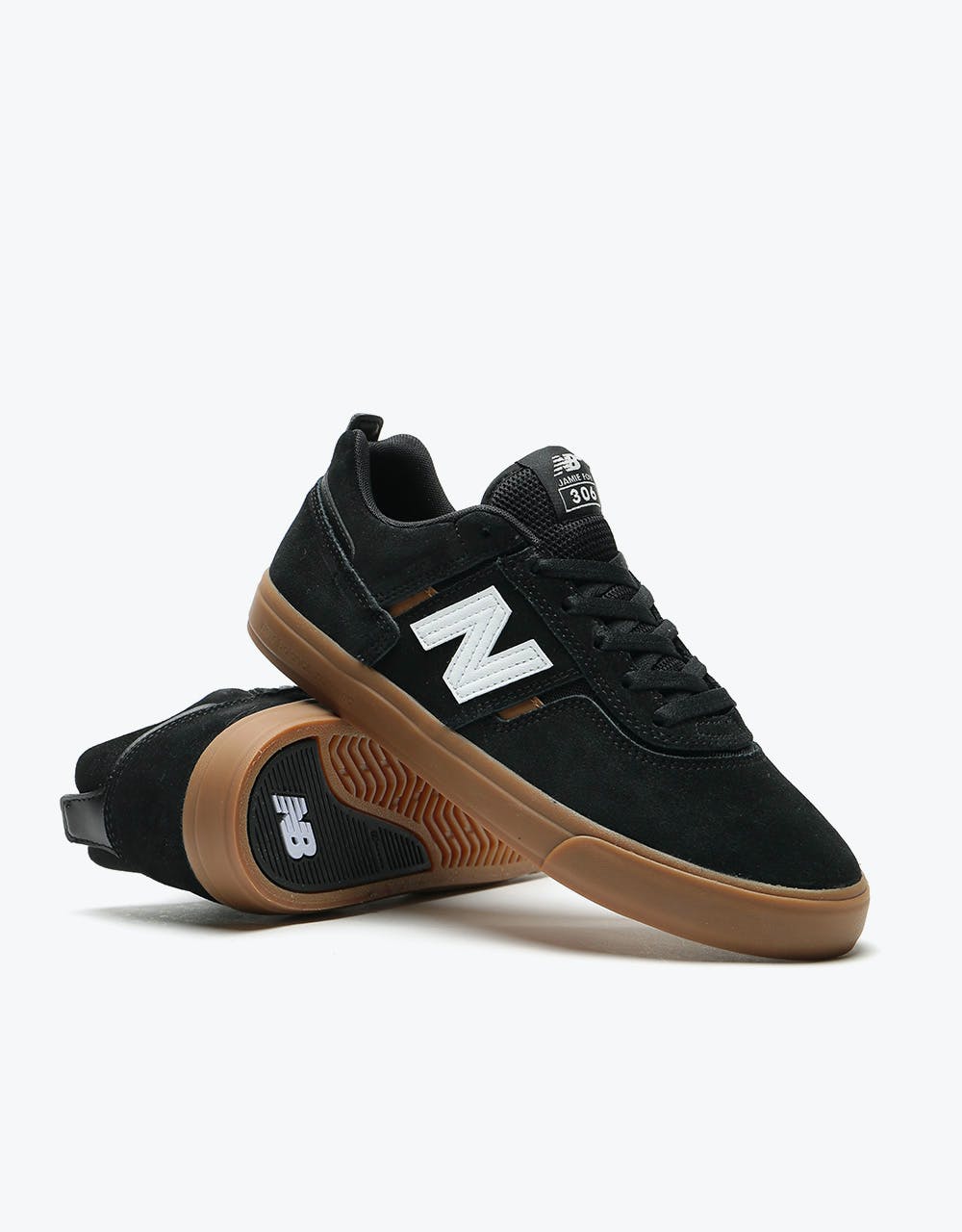New Balance Numeric Foy 306 Skate Shoes - Black/Gum