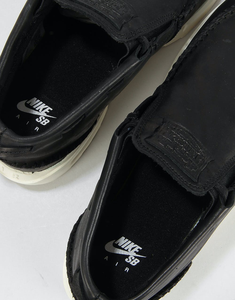 Nike SB Air Max Stefan Janoski 2 Moc Skate Shoes - Black/Pale Ivory