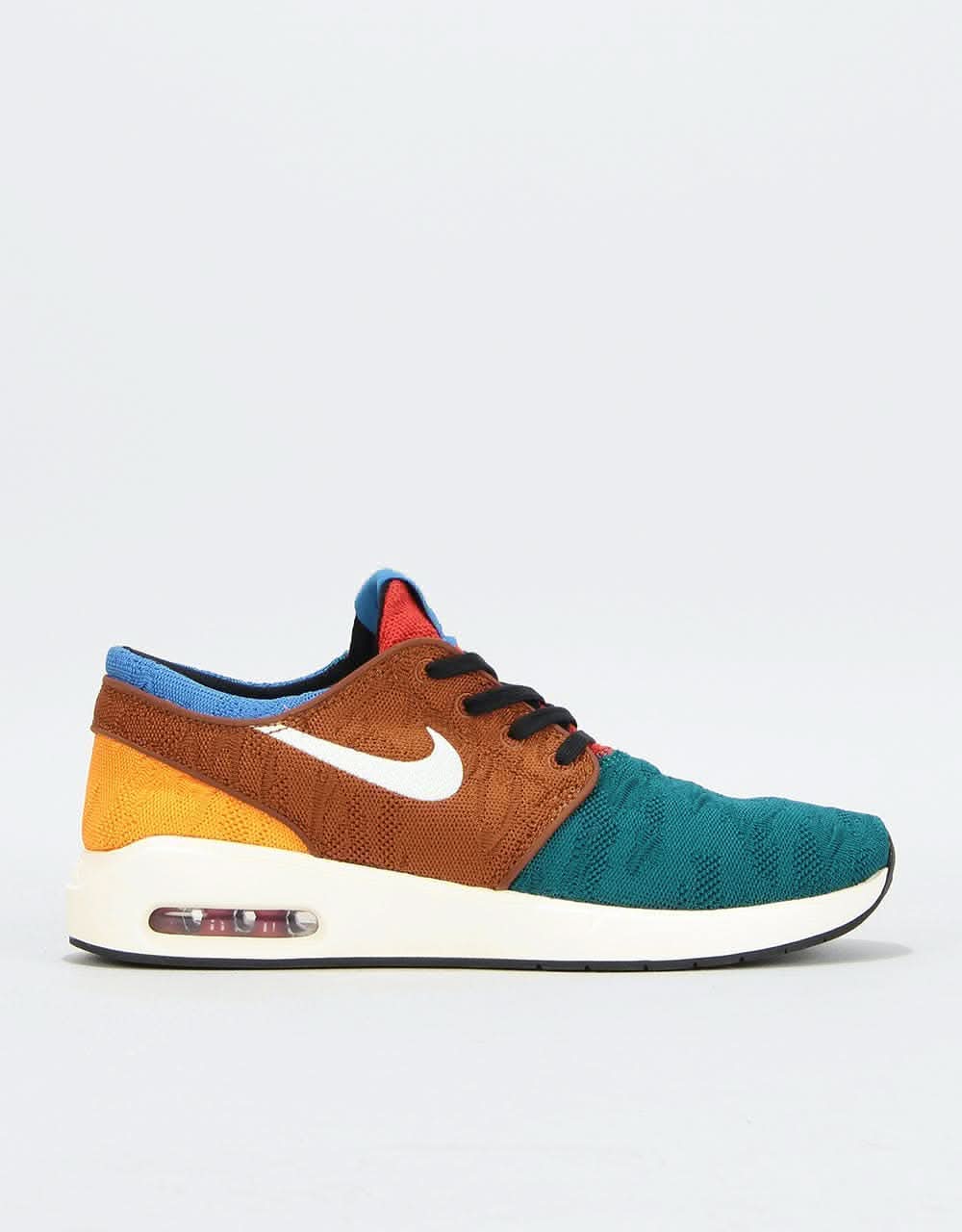 Nike sb janoski air max 2 multicolor skate shoes Clearance