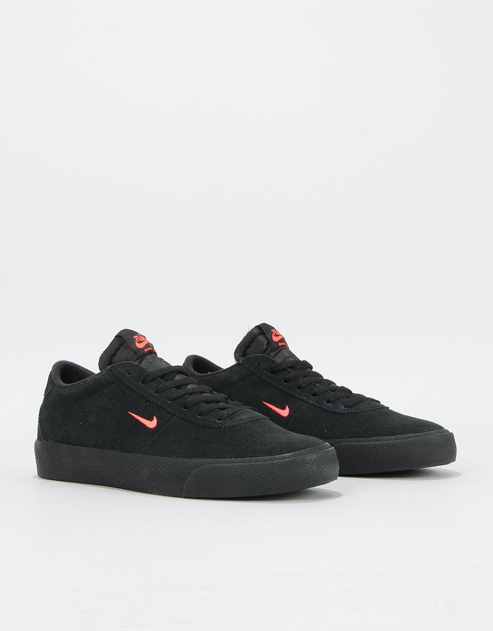 Nike SB Zoom Bruin Skate Shoes - Black/Bright Crimson-Black