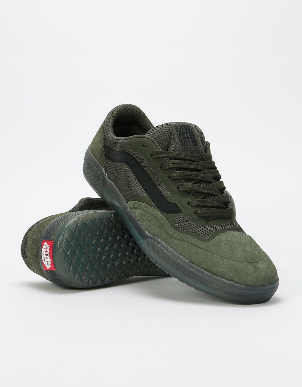 Vans Ave Pro Skate Shoes - (Rainy Day) Forest Night/Black