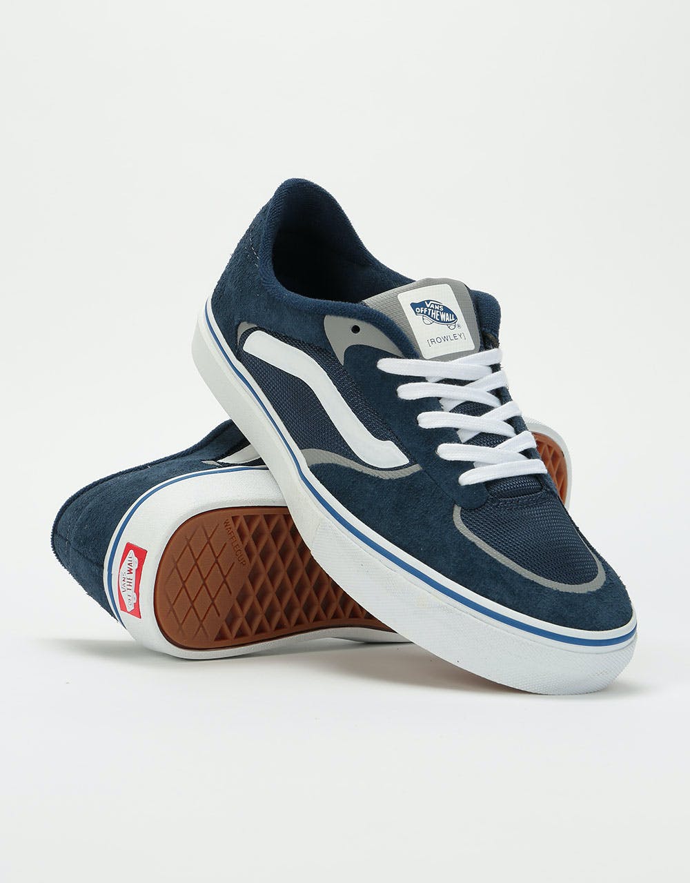 Vans Rowley Rapidweld Pro Skate Shoes - Navy/White