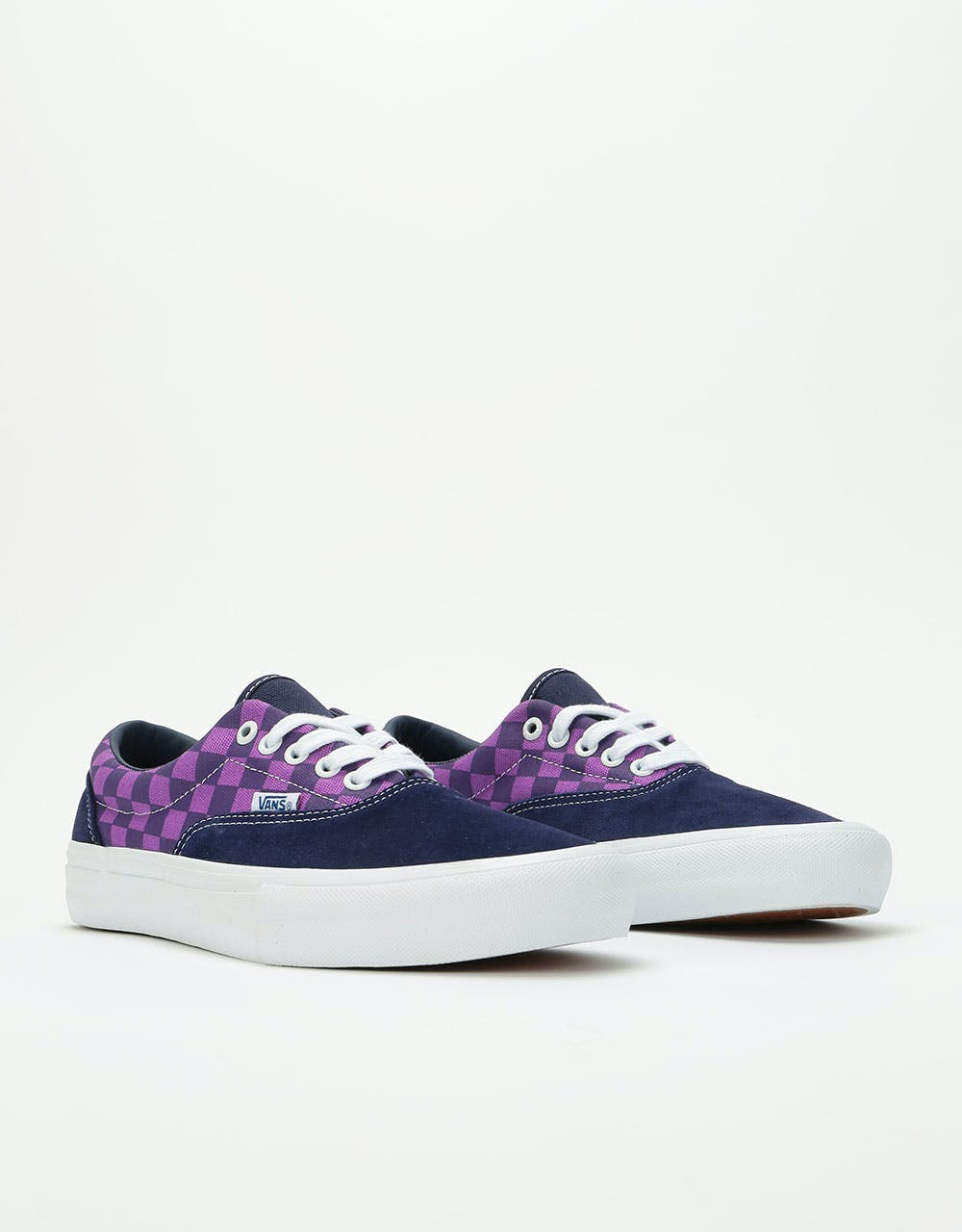 Vans Era Pro Skate Shoes - (Baker) Kader/Purple Check