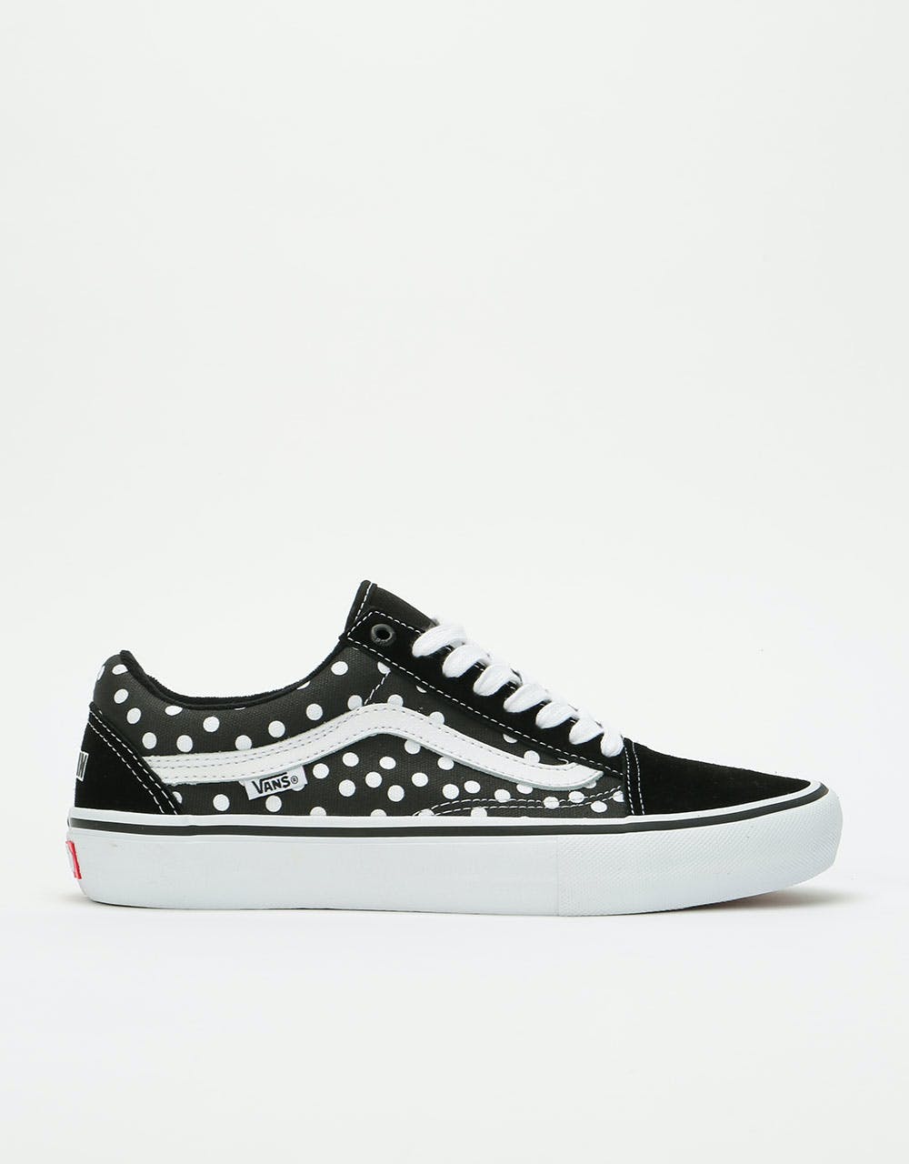 Vans Old Skool Pro Skate Shoes - (Baker) Dollin/Polka Dots