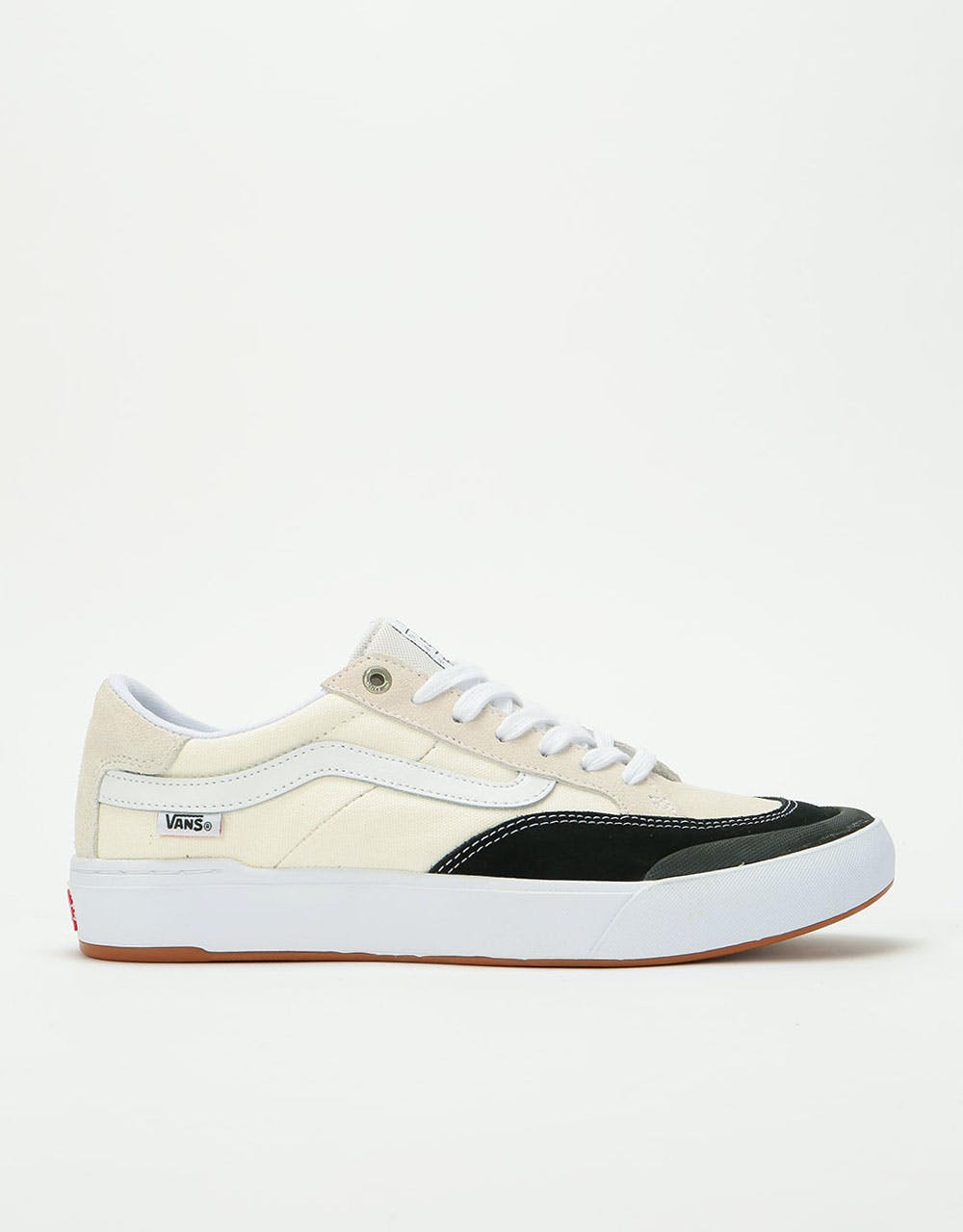 Vans Berle Pro Skate Shoes - Marshmallow/Black