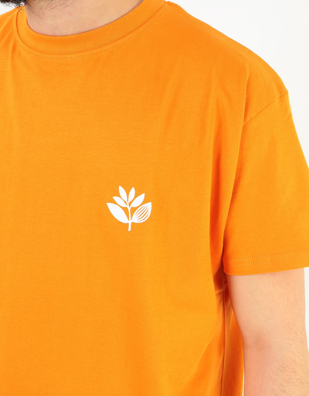 Magenta Classic Plant T-Shirt - Orange