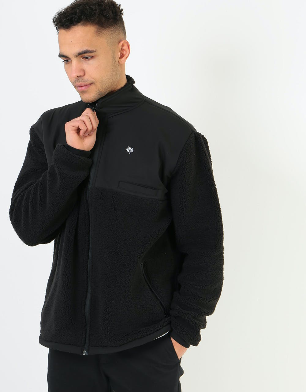 Magenta MTN Fleece Jacket - Black