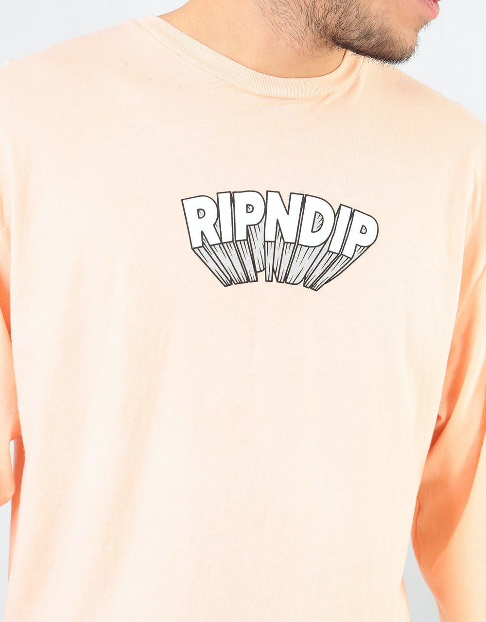 RIPNDIP Mind Blown L/S T-Shirt - Peach