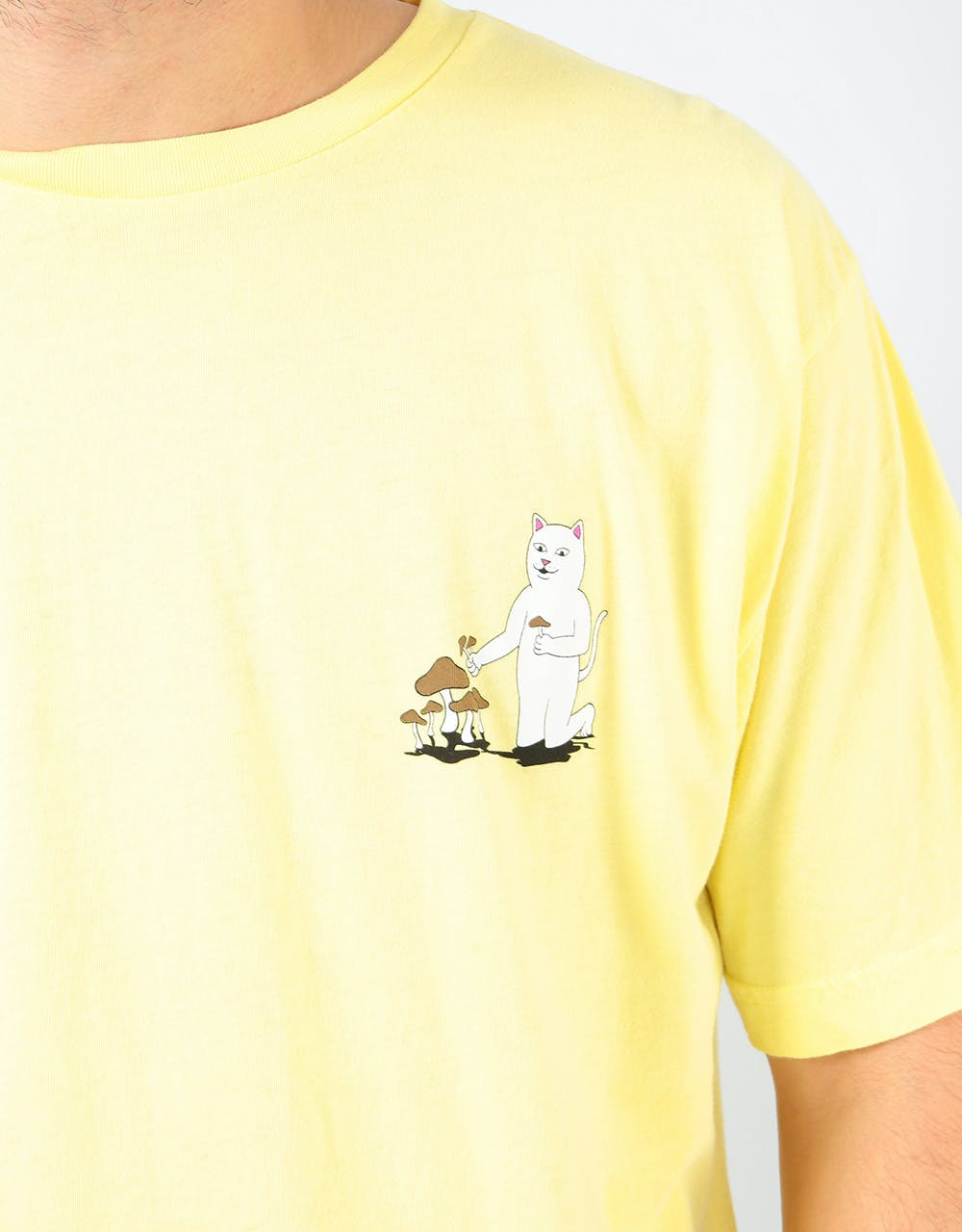 RIPNDIP Park Day T-Shirt - Light Yellow