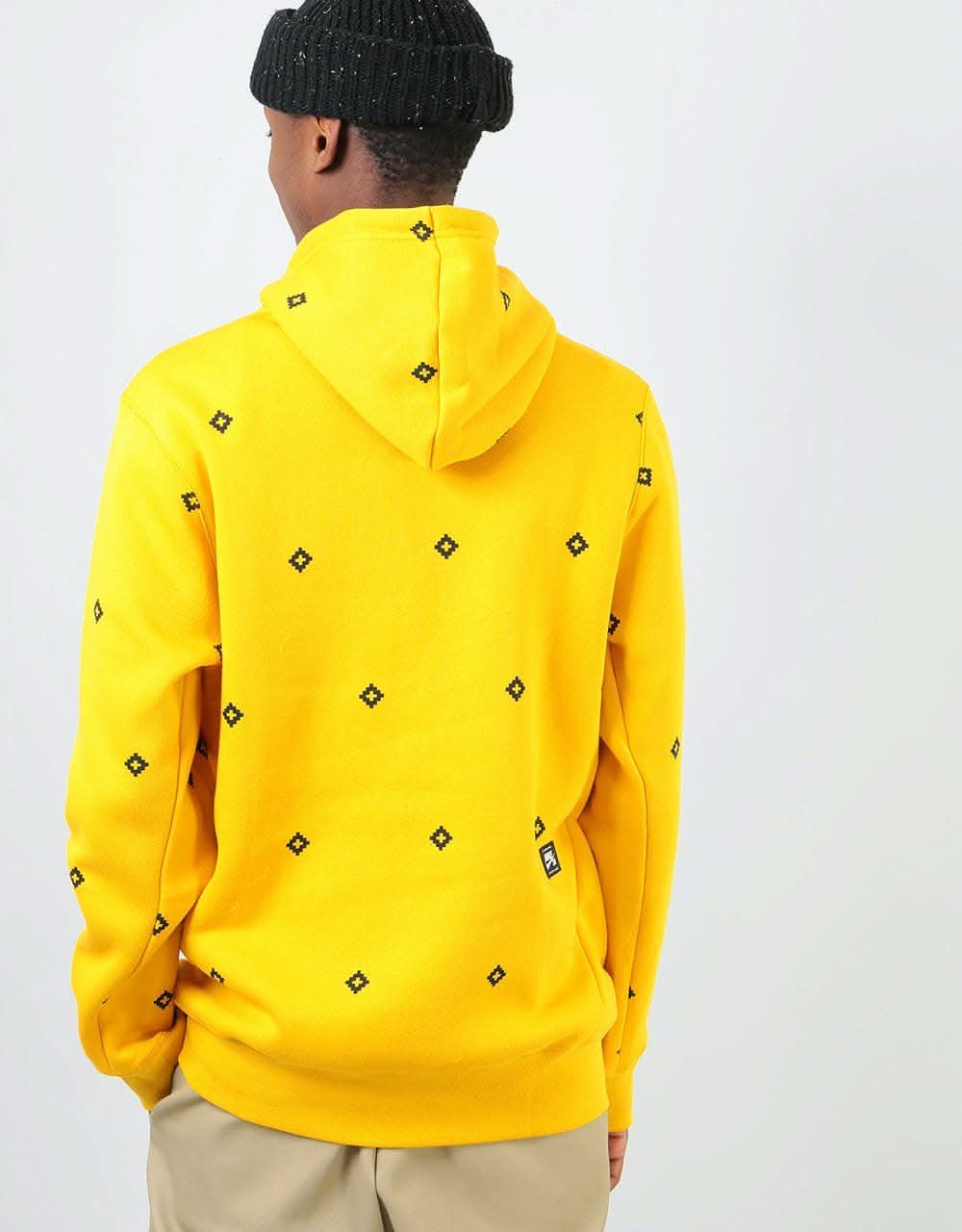 Nike SB Diamond Icon Pullover Hoodie - Dark Sulfur/Dark Obsidian/Olive