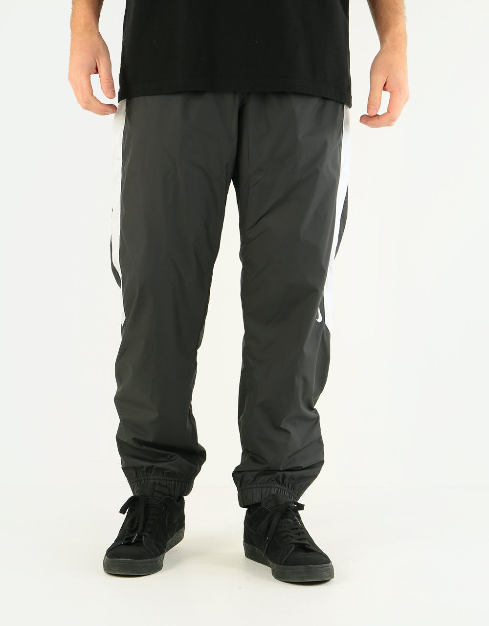 Nike SB Shield Swoosh Track Pant - Black/White/White