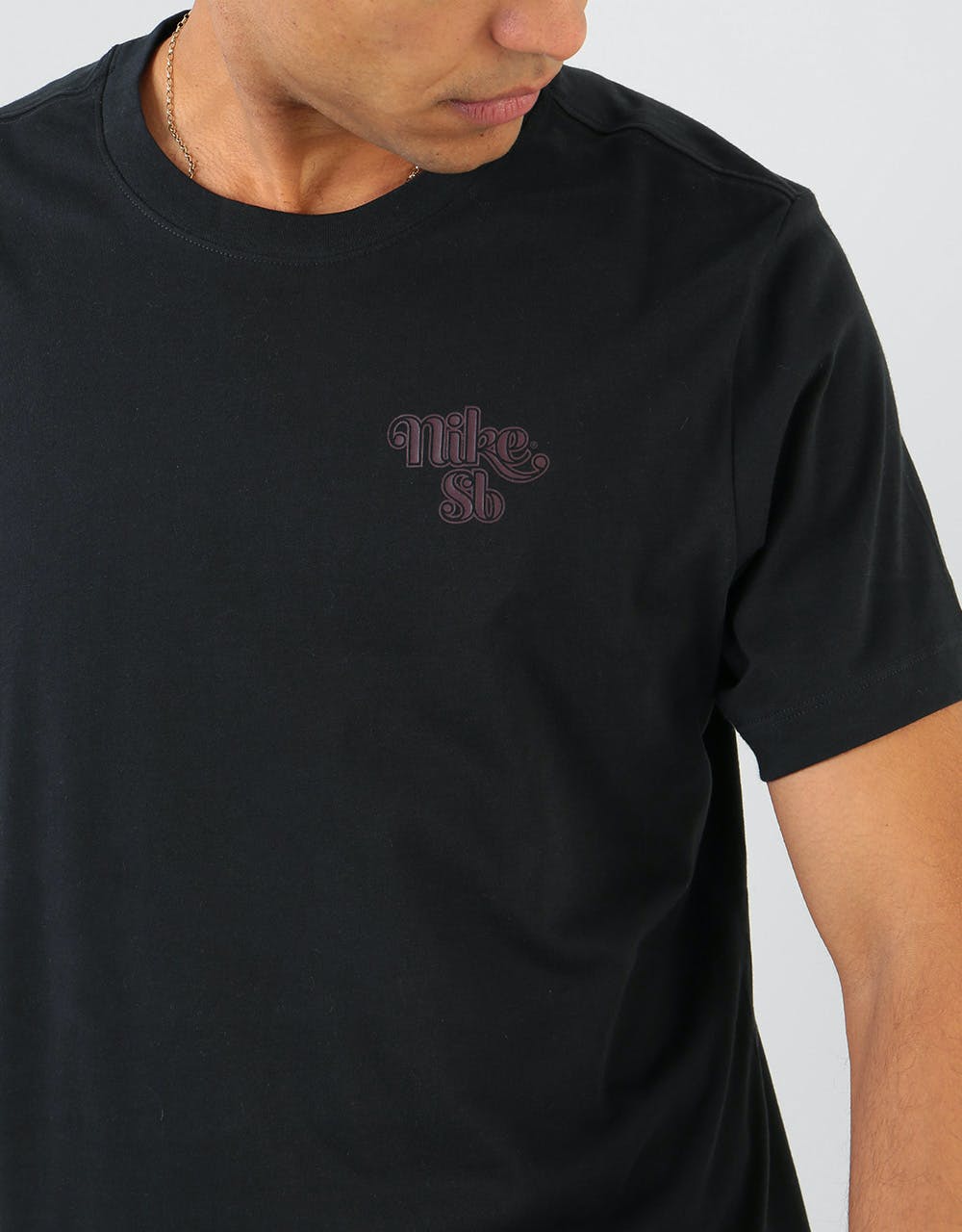 Nike SB Sunrise T-Shirt - Black/Mahogany