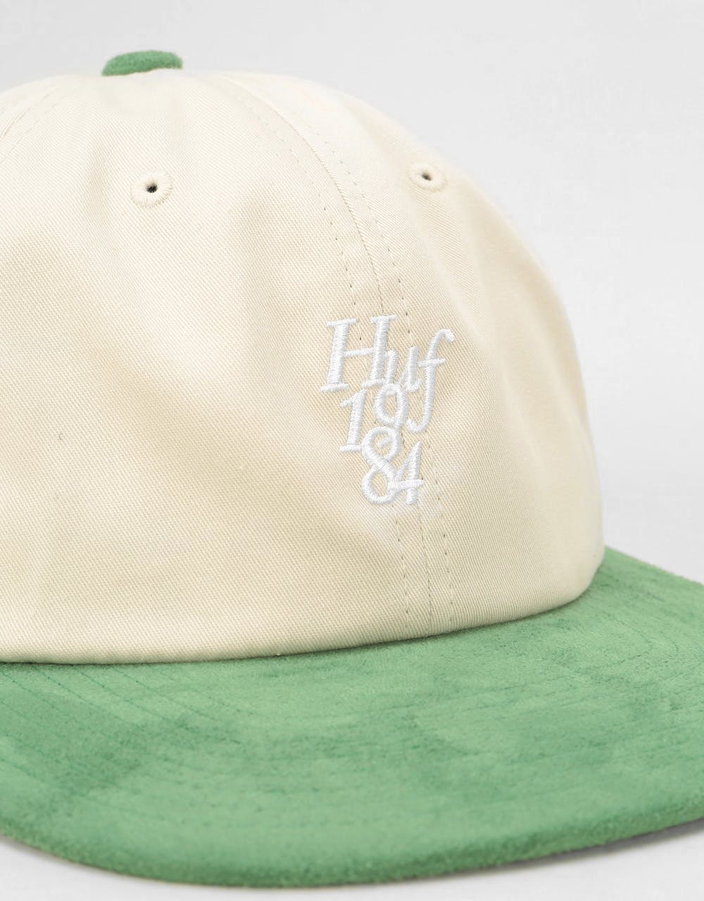 HUF 1984 Contrast 6 Panel Cap - Oyster White