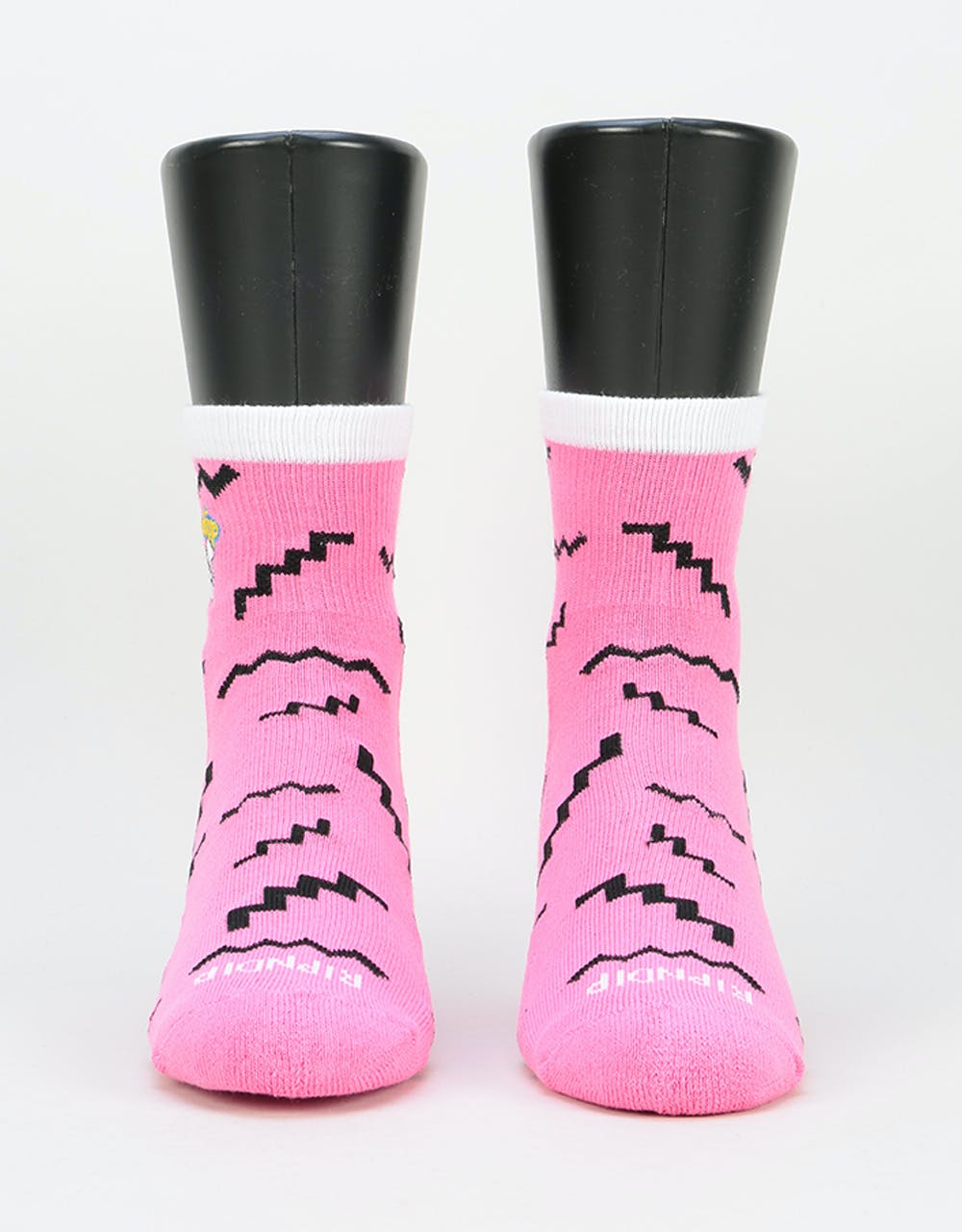 RIPNDIP Catch Em All Mid Socks - Pink