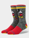 Stance x Disney Vintage Mickey Classic Crew Socks - Black