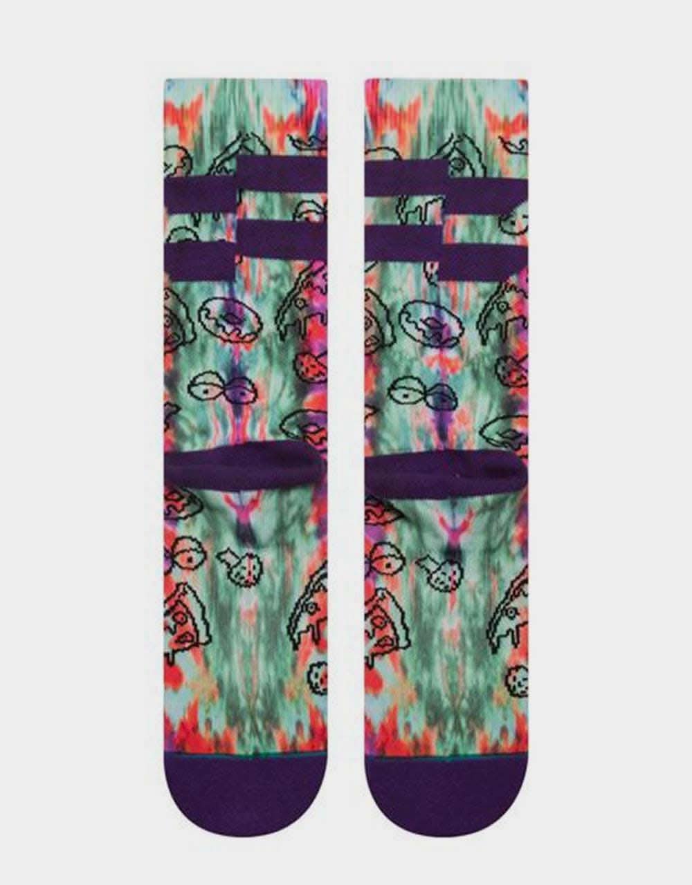 Stance Broke Classic Pique Socks - Purple