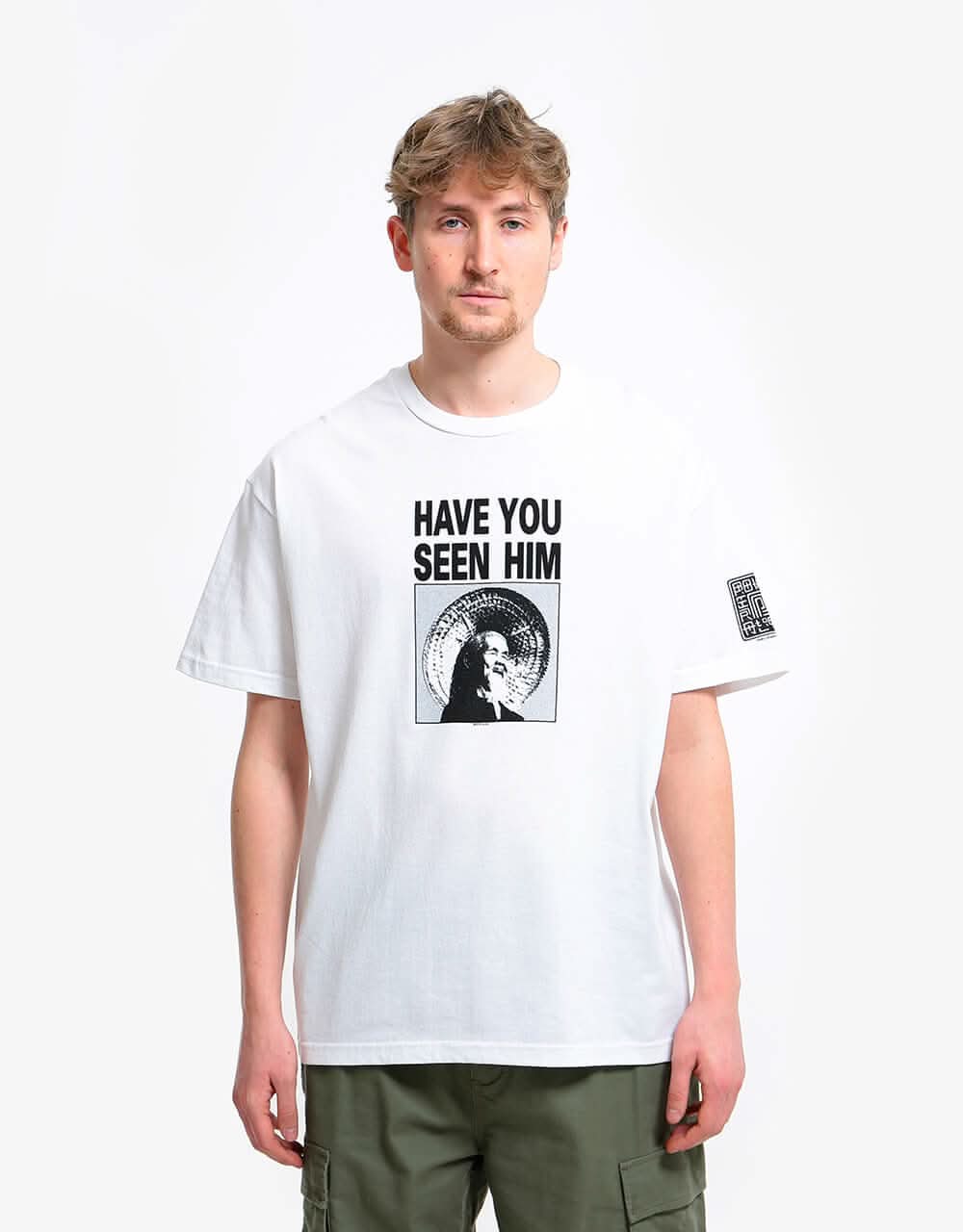 Powell Peralta Animal Chin T-Shirt - White