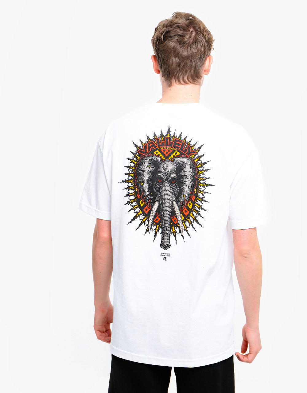 Powell Peralta Elephant T-Shirt - White