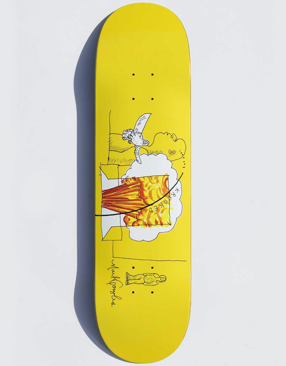 Krooked Gonz Blast Skateboard Deck - 8.25"