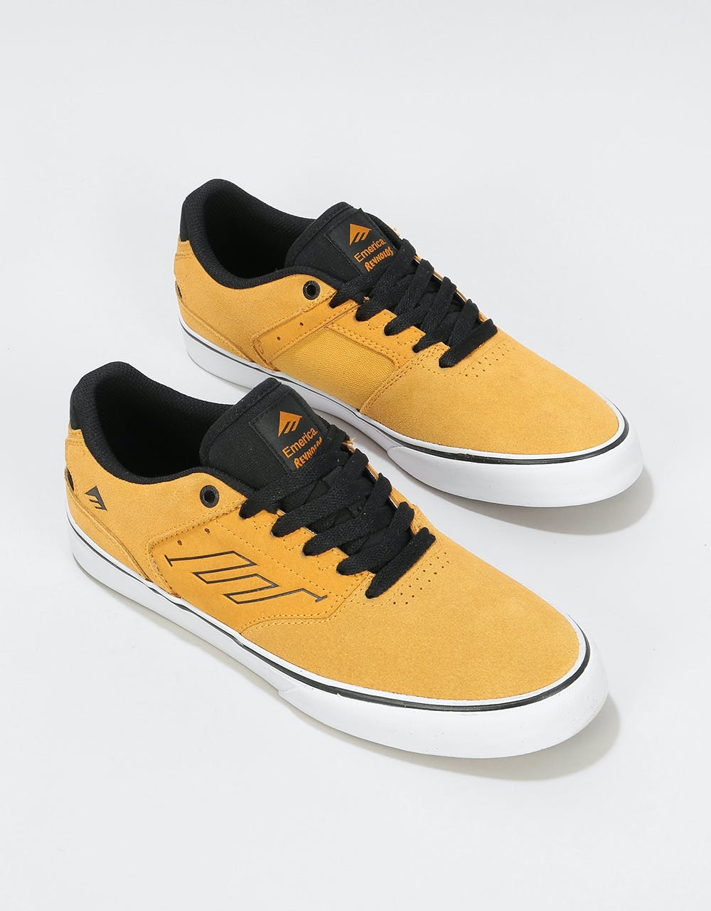 Emerica The Reynolds Low Vulc Skate Shoes - Yellow