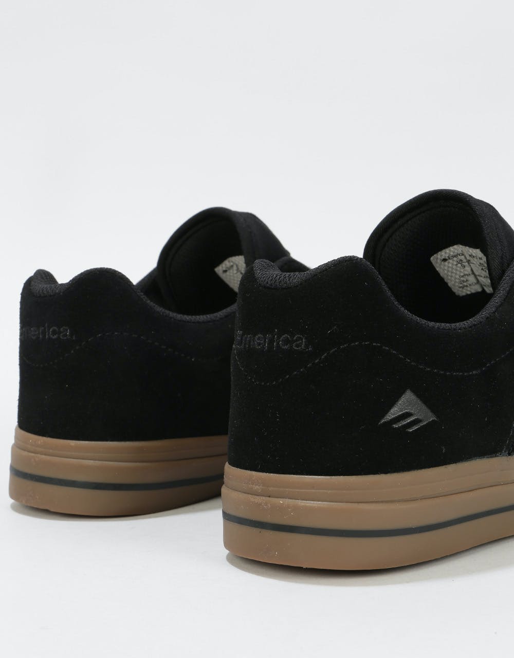 Emerica Reynolds 3 G6 Vulc Skate Shoes - Black/Gum