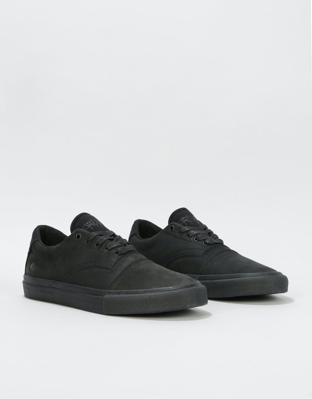 Emerica Provider Skate Shoes - Black/Black/Black