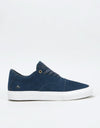 Emerica Provider Skate Shoes - Navy/White