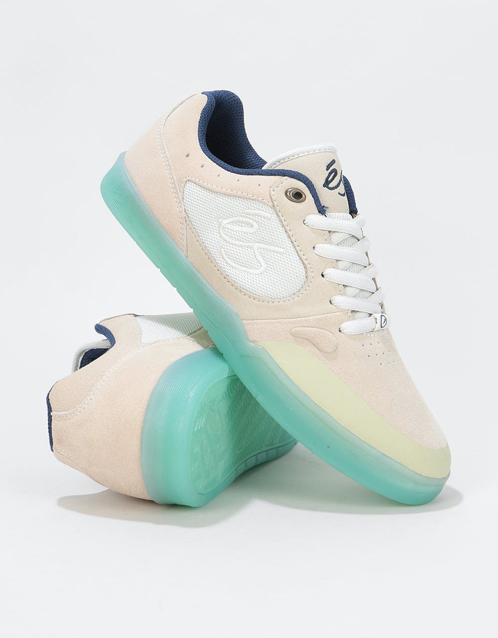 éS Swift 1.5 Skate Shoes - White/Blue