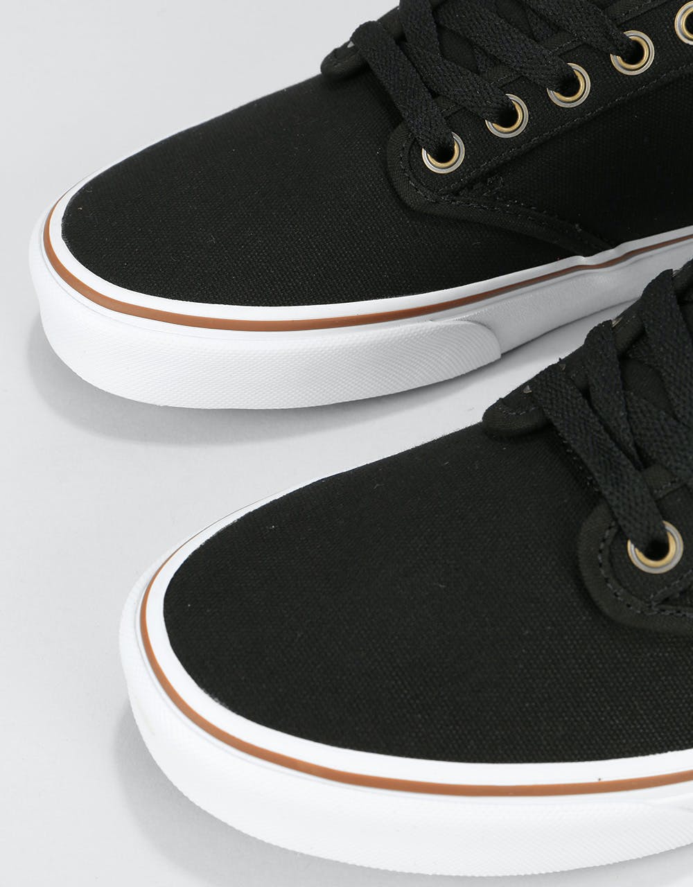 Vans Atwood Skate Shoes - (12oz C&L) Black/White