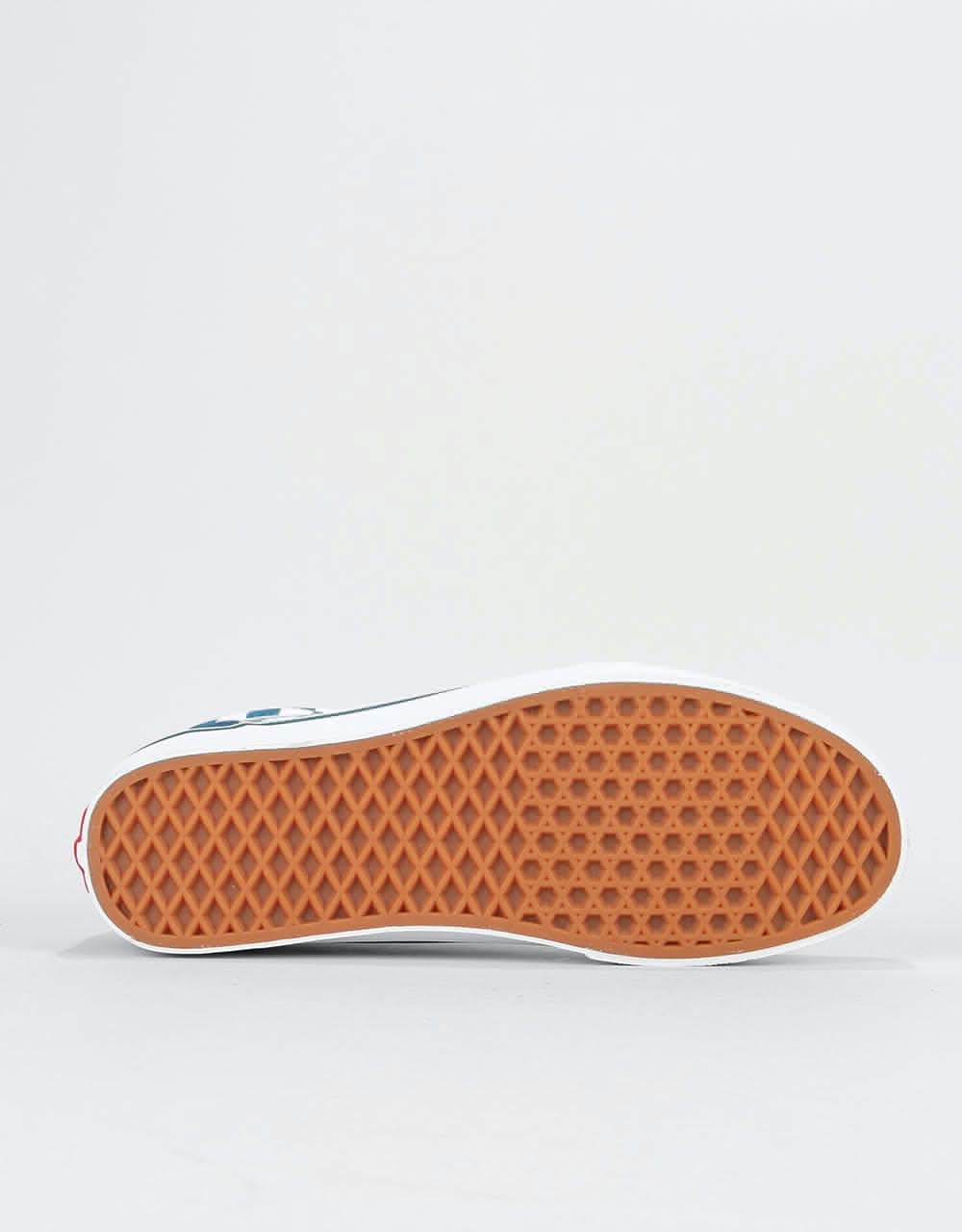 Vans Ward Skate Shoes - (Checkerboard) Sailor Blue/True White