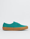 Vans Authentic Skate Shoes - Quetzal Green/Gum