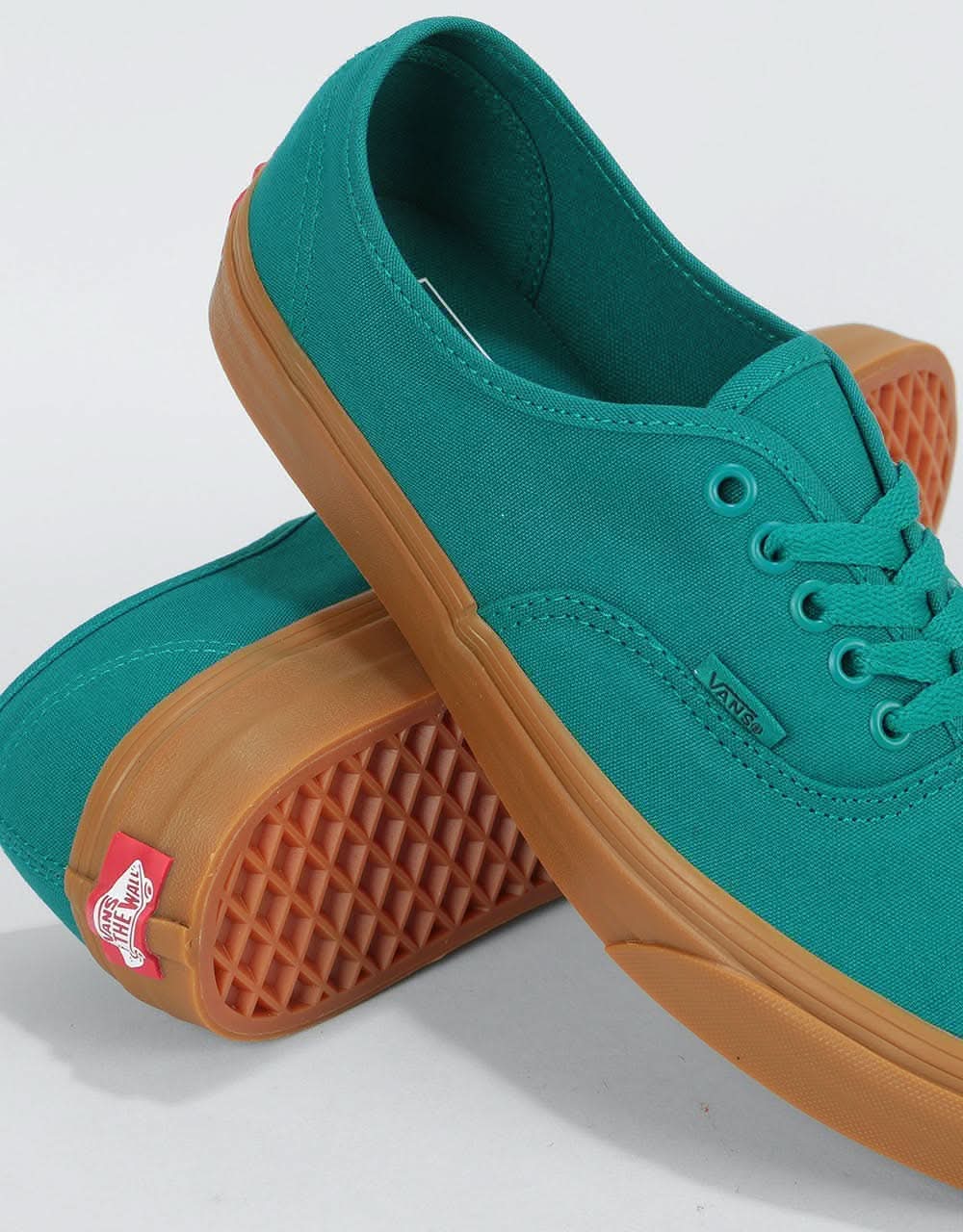 Vans Authentic Skate Shoes - Quetzal Green/Gum
