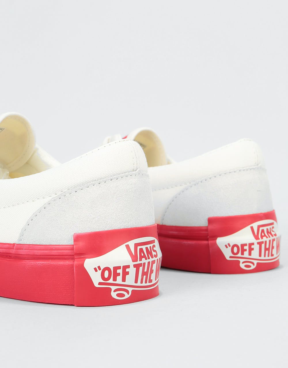 Vans Era Skate Shoes - (Y.O.P.Purlicue) Marshmallow/Racing Red